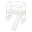 Lit mezzanine simple avec glissade, lit maison avec glissade-1109162633