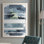 Blue Memories I, reproduction d'art sur toile