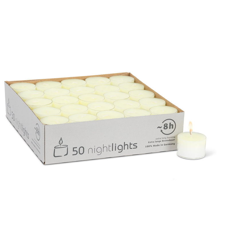 Ensemble de bougies chauffe-plat 50 pièces