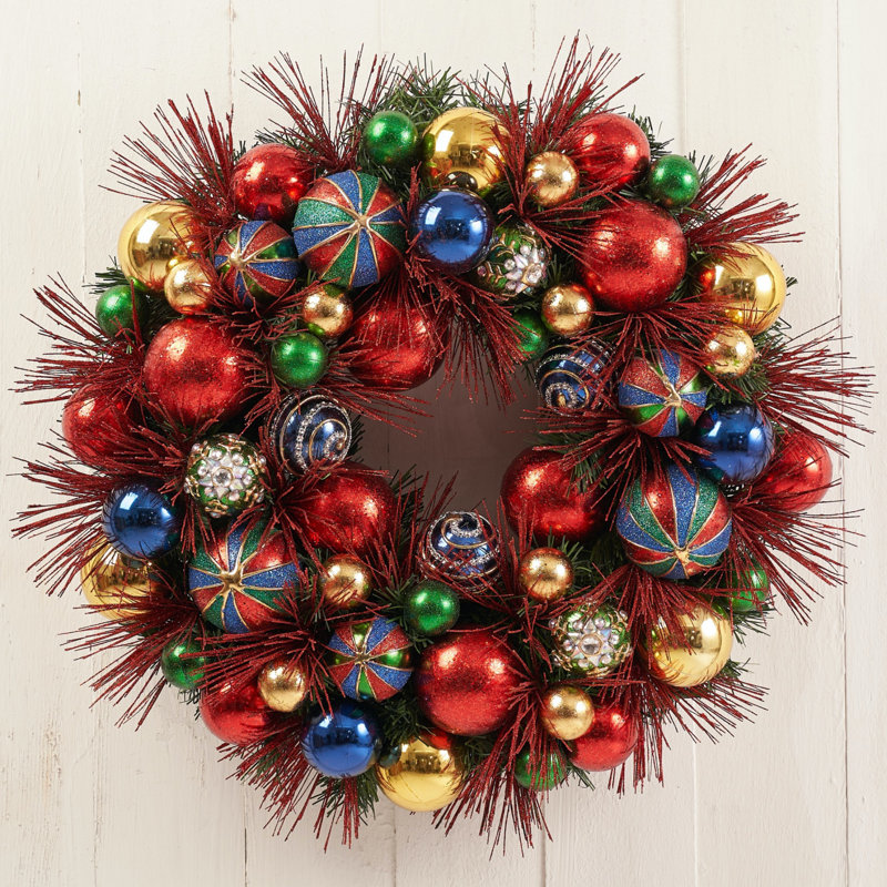 Couronne de Noël 22 po
