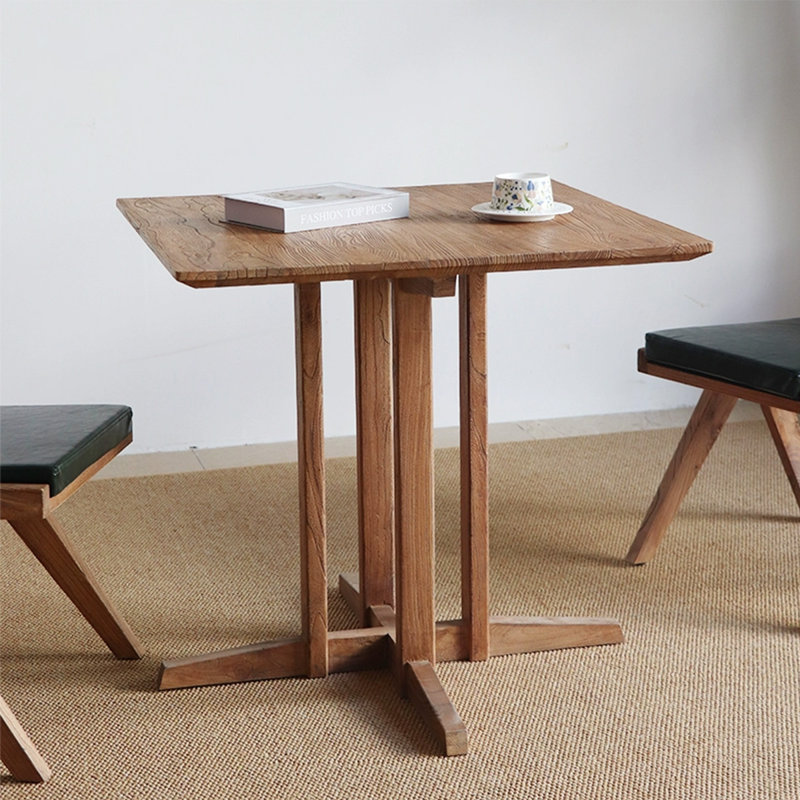 Walnut Square Solid Wood Dining table