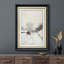 Rustic Countryside Winter Snow Wagon Countryside, impression sur papier-91356478-91356479