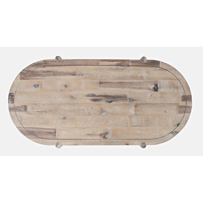 Boyce Charlestown 32'' H x 36'' W Solid Wood Console Table, Gray Wash
