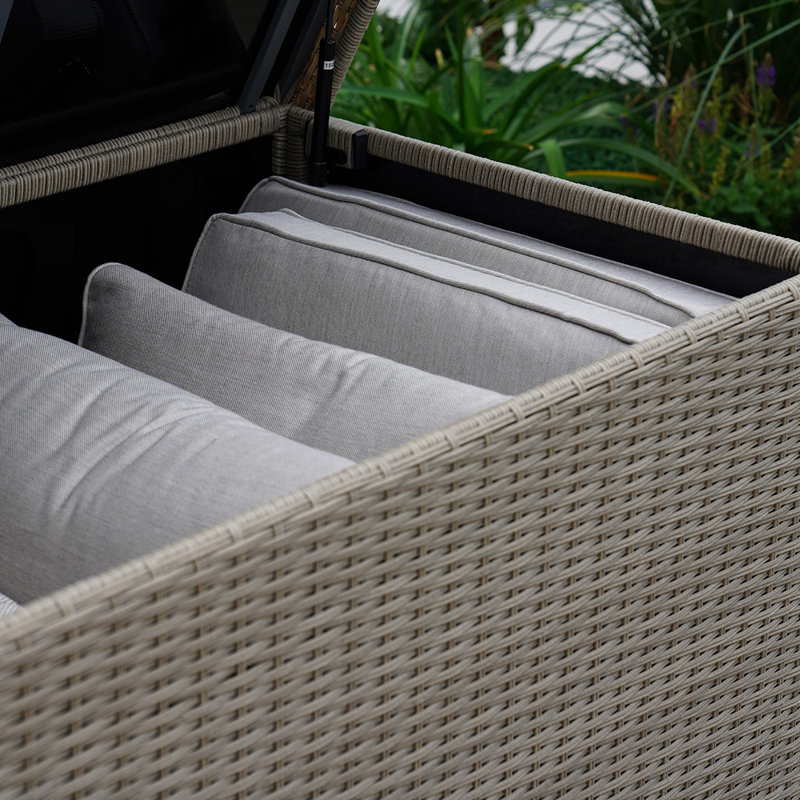 Boîte de rangement imperméable GAIA 125 gallons, Gris