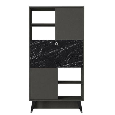 Choate 173.6cm H x 90cm W Geometric Bookcase