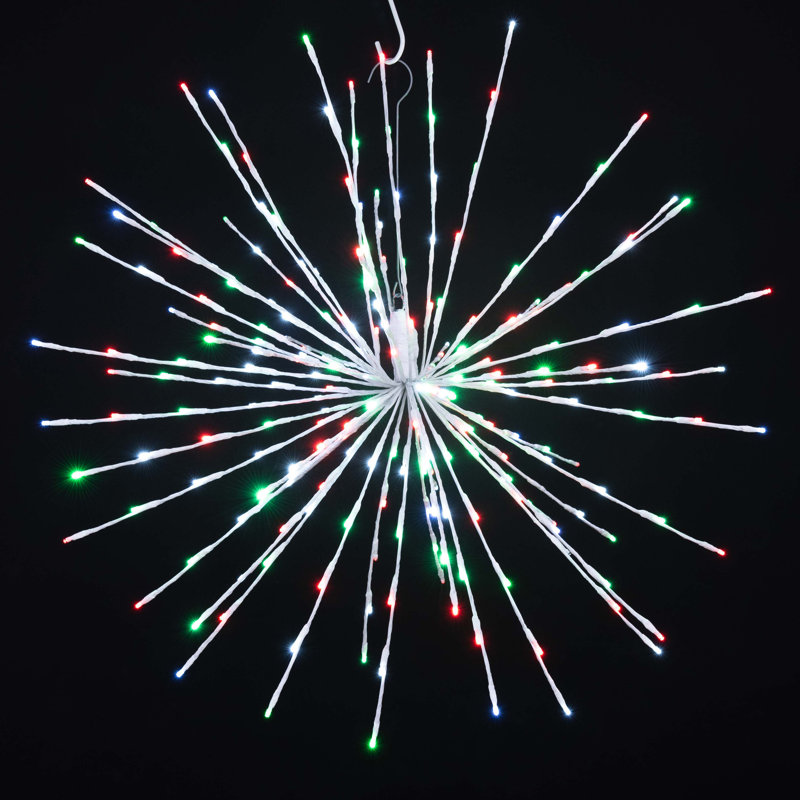 200 lanternes 200 lumières, Rouge / blanc parfait / vert, H 32 po x L 32 po x l 32 po