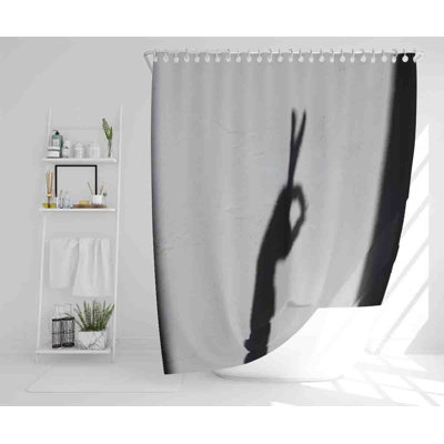 Morosini 13 Piece Polyester Shower Curtain Set