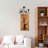 Elegant Decorative Wooden Wall Accessory, Walnut & Black, 17.7 x 33.9 inches | 100% Wood (Thickness: 1.2 inches) & Metal (Thickness: 0.06 inches) | Perfect for Home Decor, Easy Wall-Mount Design, Stylish & Functional-1123472867