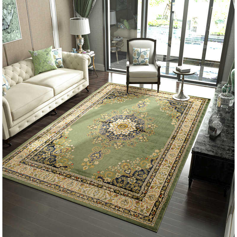 Tapis intérieur / extérieur en laine Tanveer, Rectangle 8 pi x 11 pi