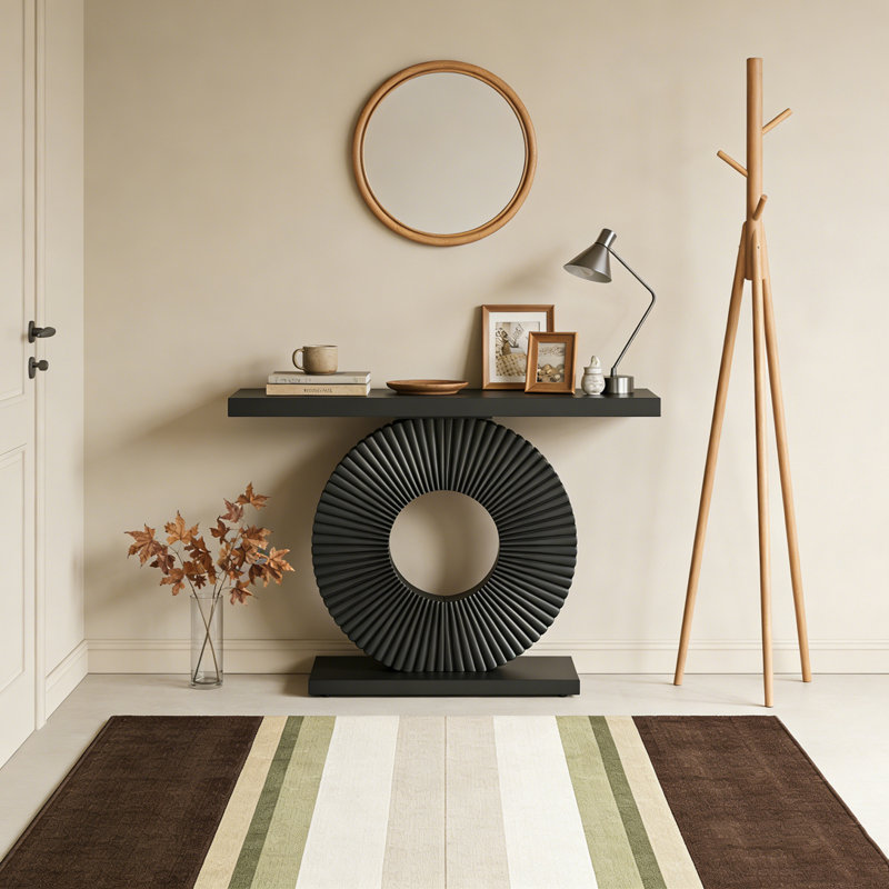 Wood Console Table