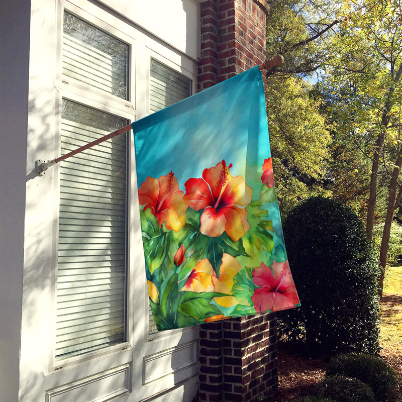 Double Sided 40'' H x 28'' W Polyester House Flag