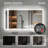 Innovative LED Smart Bathroom Mirror With Adjustable Lighting And Anti-Fog Technology-116244346