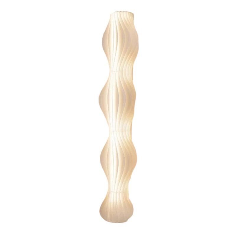 Lampe DEL sur pied 69 pouces, blanc