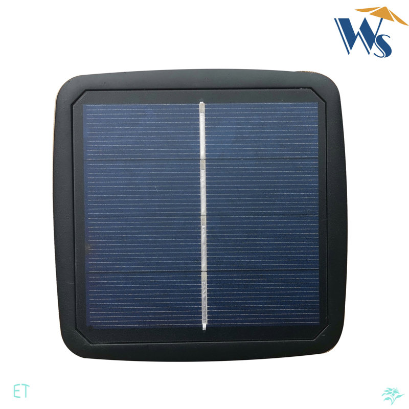 10 X 6.5T Rectangular Patio Solar LED Lighted Outdoor Umbrellas With Crank And Push Button Tilt For Garden Backyard Pool Swimming Pool