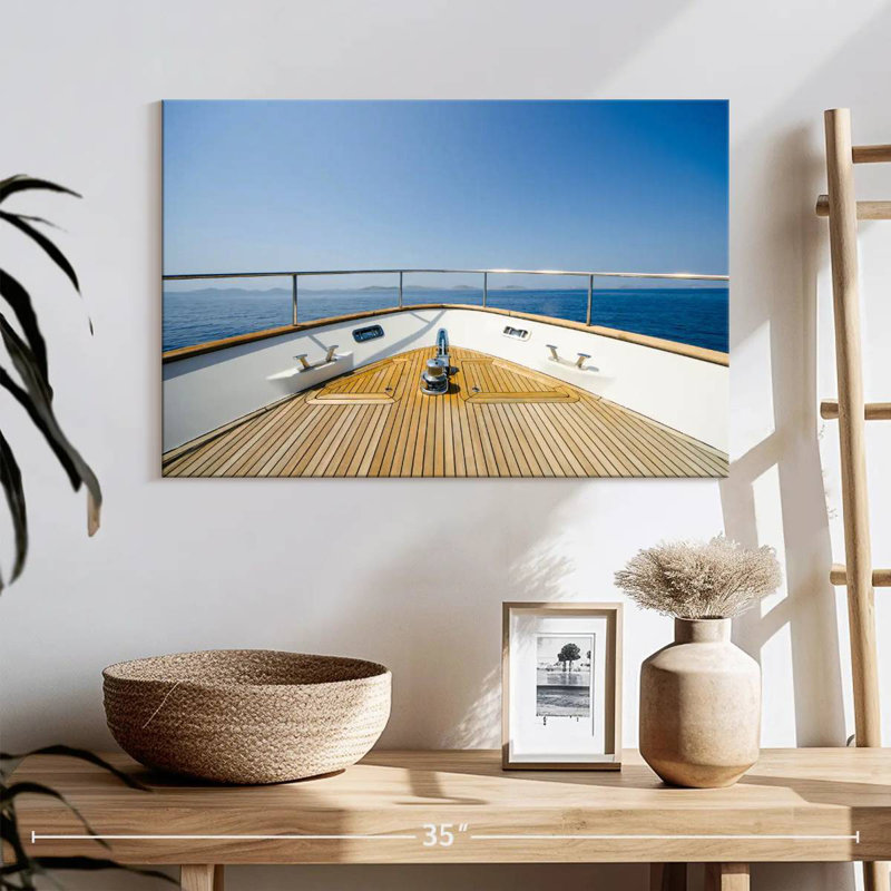 Mehar Yacht Forward Deck, 8" H x 12" W
