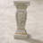 Floral Carved Roman Column Display Pedestal