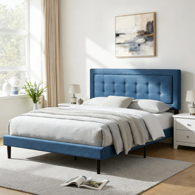 Upholstered Platform Bed