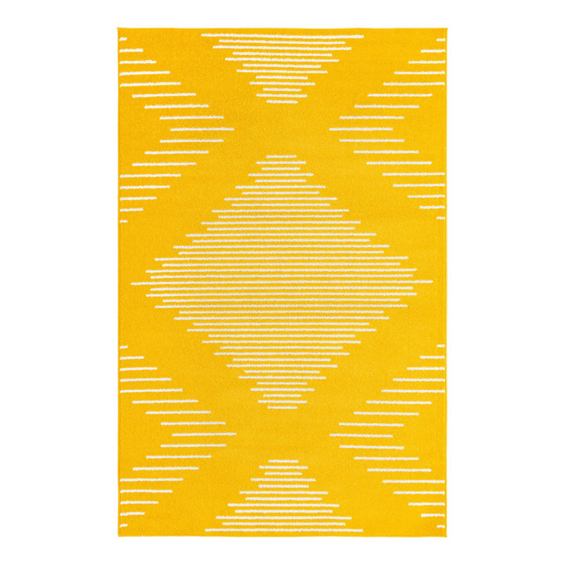 Kai Geometric Indoor Rug, Rectangle 5'3" x 8'