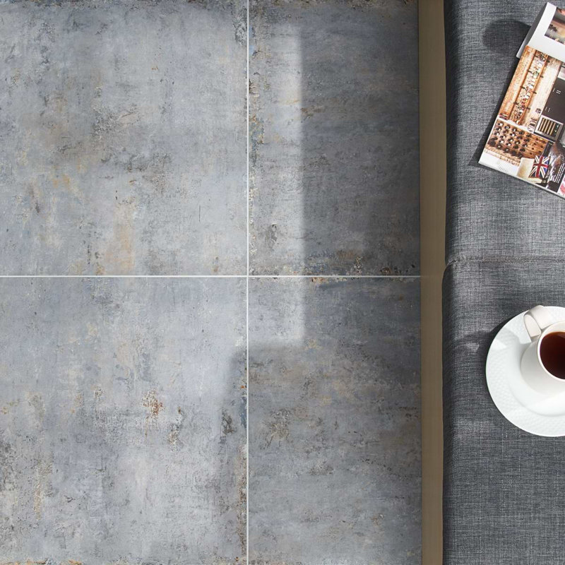 Portrait 24x24 Matte Porcelain Tile, Ocean Blue