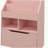 Bookcase Multi-Shelf Rack Organizer with Storage Drawer for Books-641516246