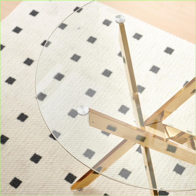 Table basse Golden, Doré