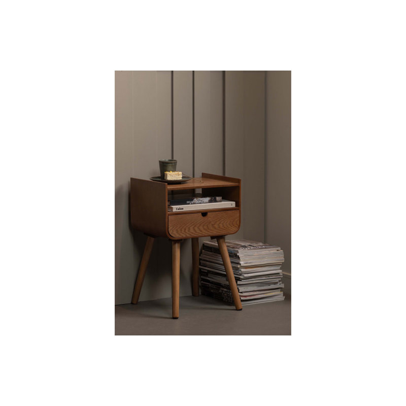 Nils 36 cm W Bedside Table