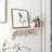 Everly Floating Shelf with Live Edge