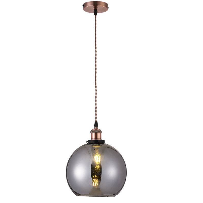 Garces 1 - Light Sphere Pendant, Clear