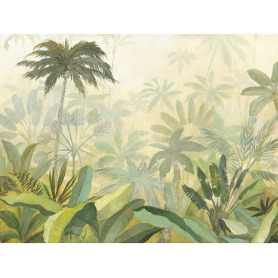 Lush Tropics - Wrapped Canvas Print