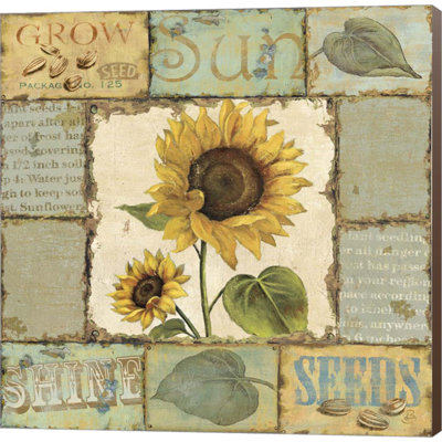 Sunny Day IV - Impression sur toile tendue