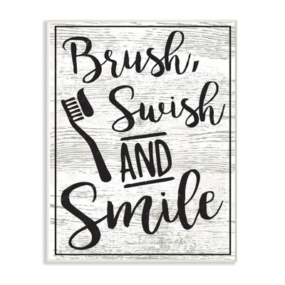 «Brush Swish and Smile», impression