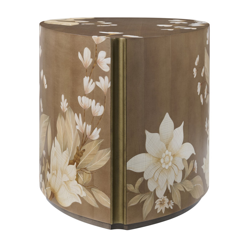 Bouquet End Table, Toasted Cashew