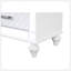 Commode, champagne argenté