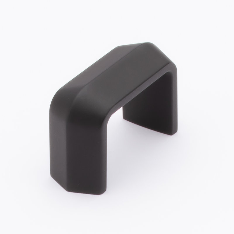 Eternity 1 5/8" Center to Center Finger Pull, Matte Black
