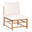 CERRETO Wood Outdoor Armless Lounge Chair-100842170
