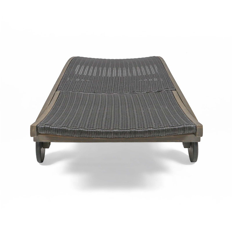 Chaise longue d'extérieur