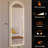 Arch Design LED Full Length Mirror With Dimmable High Definition And Explosion-Proof Features, Standing Or Wall-Mounted For Makeup And Studio Use