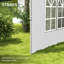 Bucherie Dakota Fields Plastic Side Wall for Canopy-1926262107