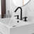 8 Inch Widespread Bathroom Faucet With Pop-Up Drain 3 Hole Bathroom Sink Faucets Brass Double Handle Bathroom Basin Taps-105300443