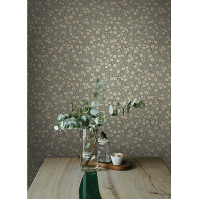 Papier peint floral Poppy Trail
