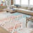 Machine Washable Rug Indoor Soft Rugs for Living Room Non Slip Accent Carpet Boho Rug Vintage Rug Ultra-Thin Low Pile Floor Cover for Bedroom Dining Room Nursery Home Office Playroom-594469079