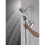 Robinet de douche à double fonction Linden 17, ensemble de garniture de douche avec 4 jets In2ition 2 en 1 pomme de douche à main avec tuyau, chrome (valve non incluse)-6898380