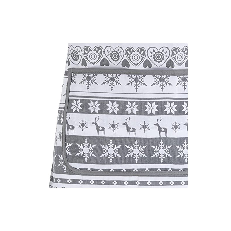 Christmas Nordic Apron Sets, Grey 