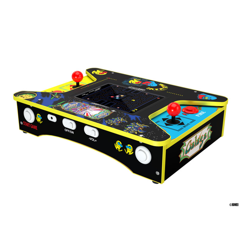Arcade 1up Pac-Man Galaga face à face 6 jeux en 1