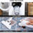 Runner Rugs 2x6 - Machine Washable, Low Pile, Non Slip Carpet, Boho Floral Area Rug for Living Room, Bedroom, Laundry Room, Kitchen, Gray-1510407158