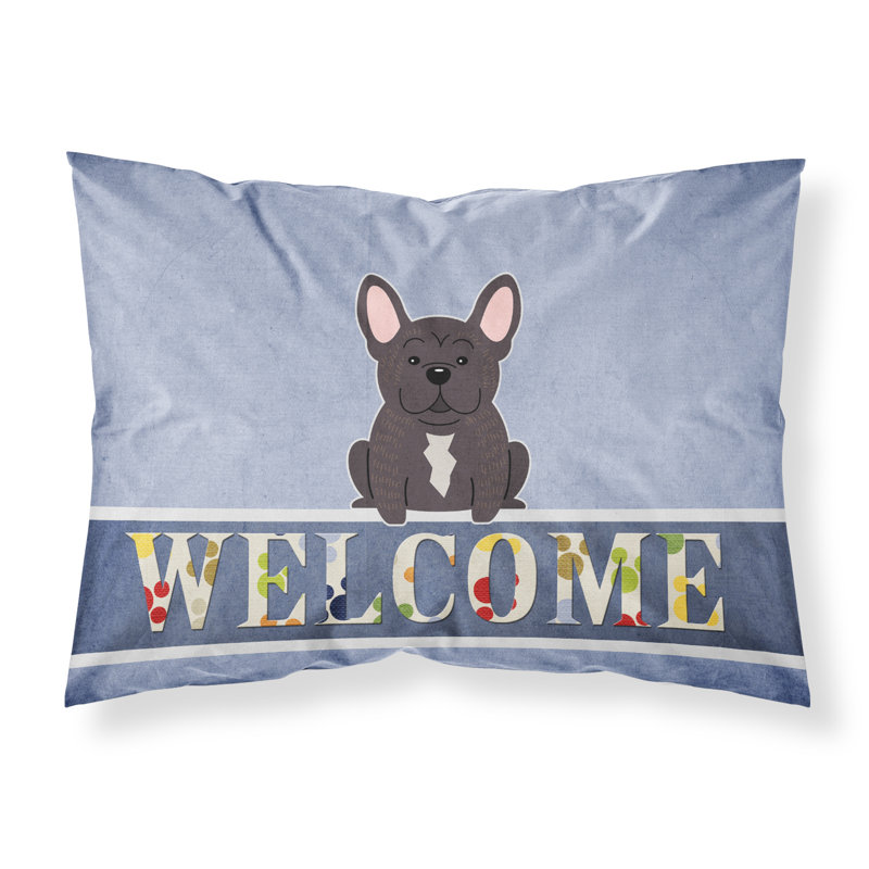 Microfiber, Brindle French Bulldog