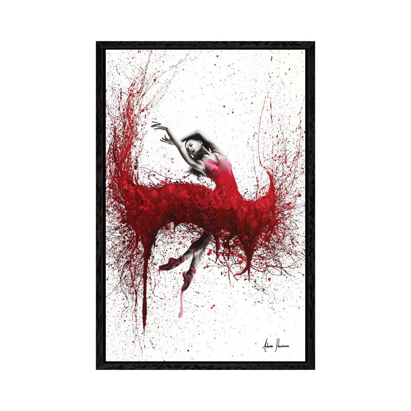 Forever Loved by Ashvin Harrison - Print on Canvas, Black Framed, 66.04 cm H x 45.72 cm W