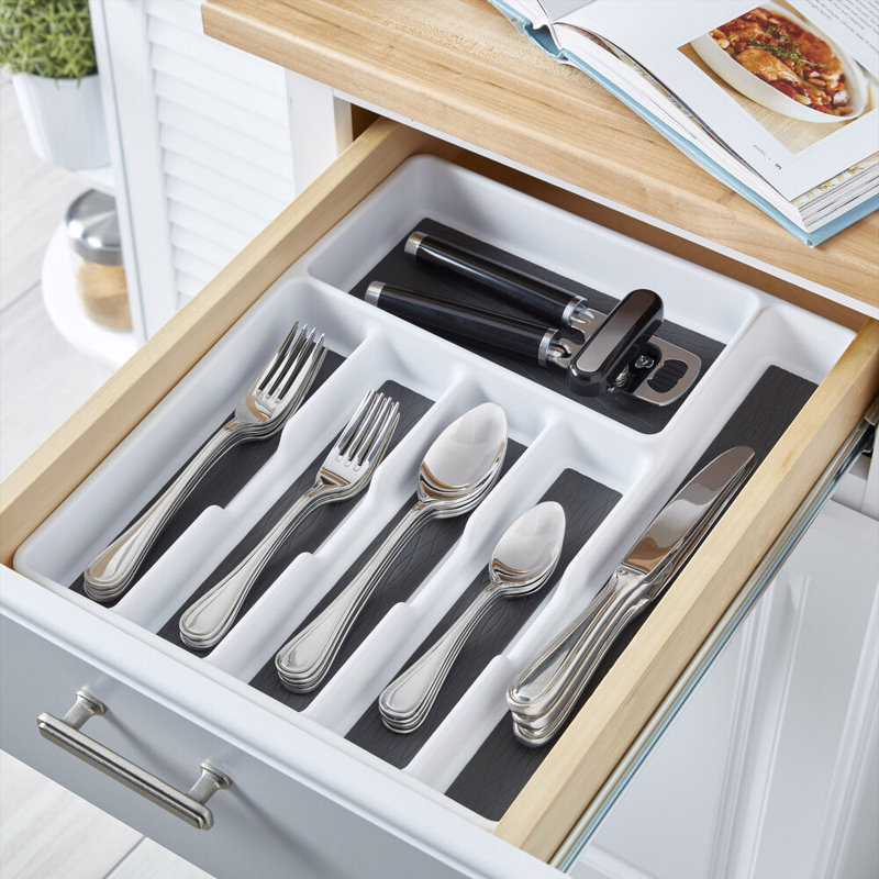6 Compartment Multi-Purpose Drawer Organizer