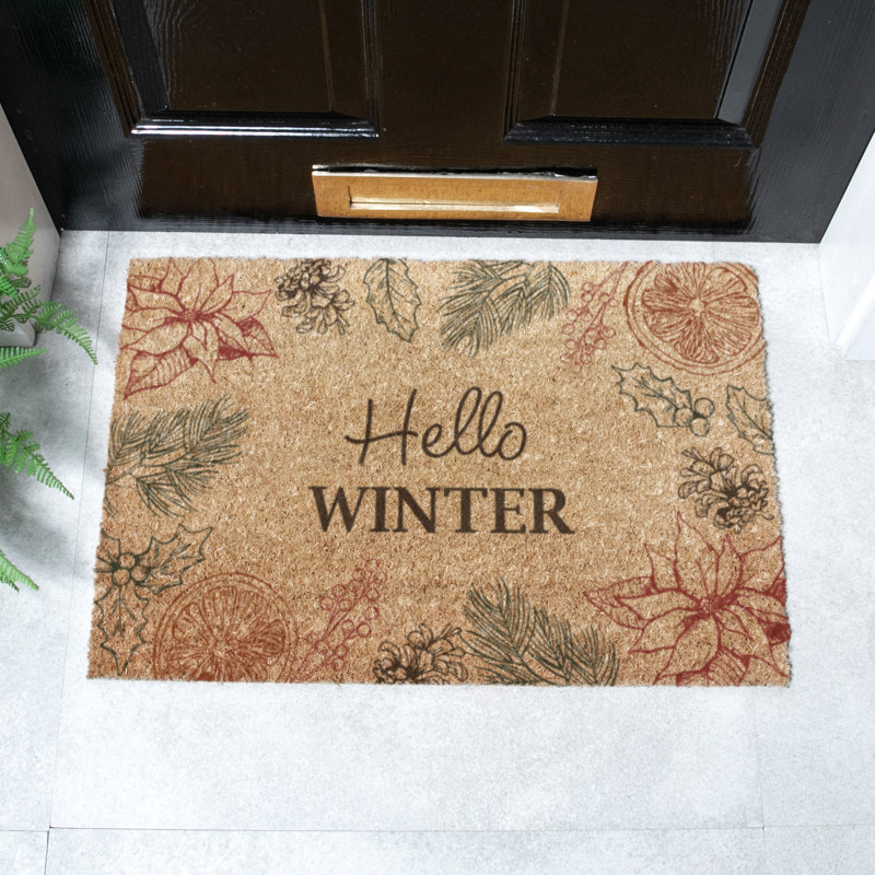 Non-Slip No Pattern Doormat, 40cm W X 60cm L