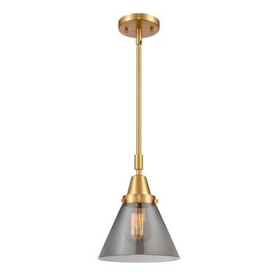 Luminaire suspendu conique 1 lumière Ashwath